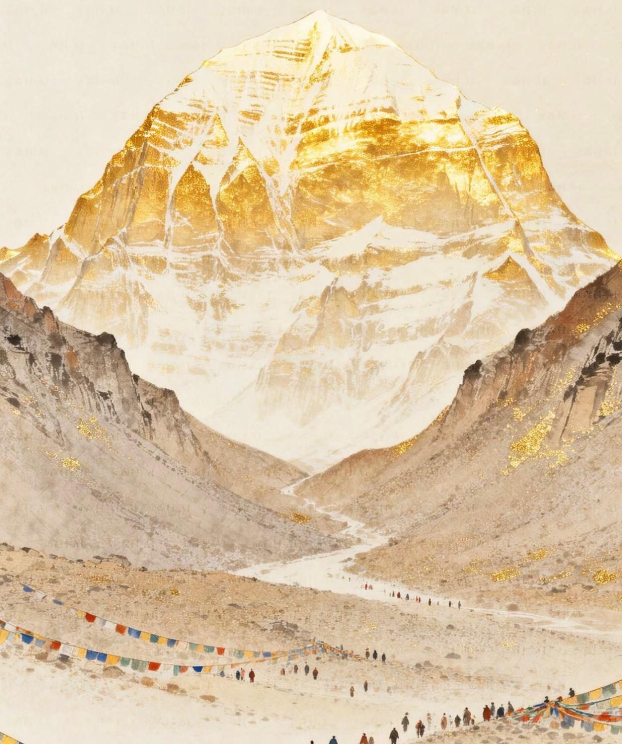 Der heilige Berg Kailash